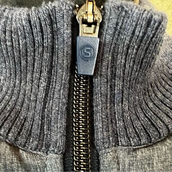 Stitch Enzo Hybrid Tech Full Zip Merino Wool Golf Jacket - Picture 6 of 13